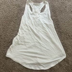 lululemon athletica White Racerback Love Tank Top